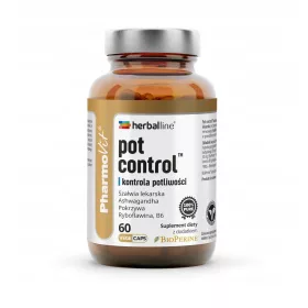   Supliment pentru Controlul Transpirației Herballine Pharmovit - 60 capsule