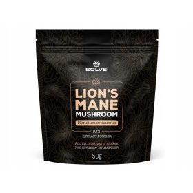   Pudră de Ciupercă Lion's Mane 10:1 50g - Energizează-ți Diminețile Natural