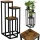 Stația Modernă pentru Plante - Stil Loft, 3 Nivele, Metal și MDF