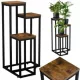 Stația Modernă pentru Plante - Stil Loft, 3 Nivele, Metal și MDF