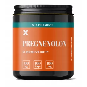   Pregnenolon 100mg - Suport pentru Echilibrul Hormonal, Energie și Vitalitate, 100 Capsule