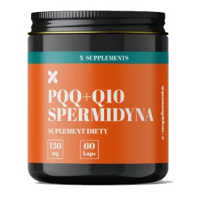   Supliment PQQ + Coenzima Q10 + Spermidină pentru Energie și Longevitate, 60 Capsule