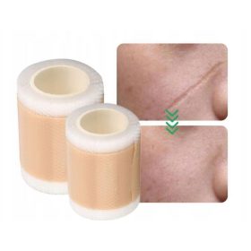   Plasturi din Silicon pentru Cicatrici Postoperatorii, 150cm x 4cm - Eficienți în Reducerea Bliznelor