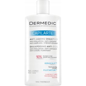   Șampon Anti-Aging DERMEDIC CAPILARTE, 300 ml – Pentru Regenerarea Părului