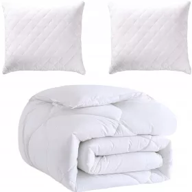   Set Pătură Antialergică 160x200 și 2 Perne 70x80, Confort Superior