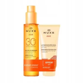   Ulei bronzant Nuxe Sun SPF 30 și Balsam după plajă - Protecție și Îngrijire