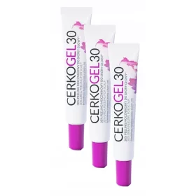   Gel exfoliant Cerkogel 30% cu Uree pentru pielea uscată a scalpului