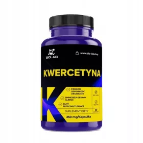   Quercetina 250mg, 60 capsule - Antioxidant Puternic și Suport Imunitar