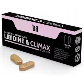   Pastile Libidine & Climax pentru Femei - Creștere Libido și Senzații Intensificate, 4 Buc