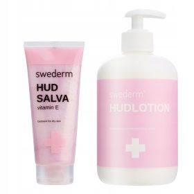   Set Swederm Unguent Hudsalva cu Vitamina E și Balsam Hudlotion Pentru Mâini și Corp