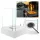 Sunset Garden Mini Bio-Șemineu Alb Mat, Biofireplace de sine stătător, fără fum, arzător inox 0,2L, compact și mobil pentru interior, încălzire rapidă și atmosferă elegantă în cameră 25 m²
