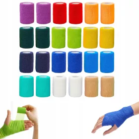   Bandațe Autocolante din Polar, Spandex și Latex - Ideale pentru Medicină și Sport
