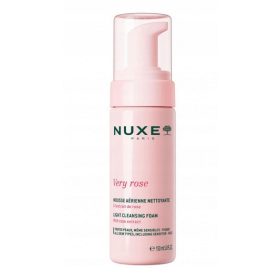  Spumă Micelară de Curățare NUXE Very Rose, 150ml – Parfum Delicat de Trandafiri