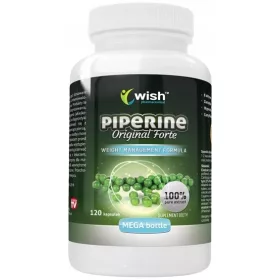   Piperine Original Forte - Supliment cu 8 Ingrediente Active, 120 Capsule