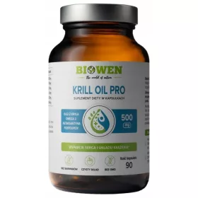   Ulei de Krill Pro de la Biowen - 90 capsule pentru sprijinul funcționării inimii
