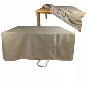   Husă protectoare pentru mobilier de grădină, masă cu scaune DURALON, 240x200x80CM, Bej