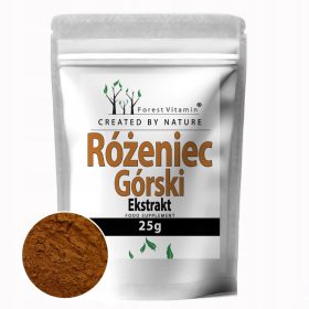   Extract din Rhodiola Rosea 25g - ForestVitamin® Standardizat pentru Vitalitate şi Focus