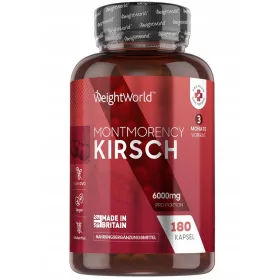   Supliment Alimentar cu Extract de Vișină Montmorency - 180 Capsule