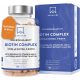 Complex de Biotină 10000µg și Minerale pentru Păr, Piele, Unghii - 180 Capsule