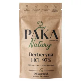   Pachet Natury Berberină HCL 97% - 60 Capsule Vegane pentru Controlul Glicemiei și Colesterolului