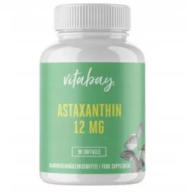   Supliment alimentar Vitabay Astaxantină 12 mg - 90 capsule vegane
