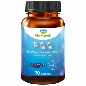  Supliment Alimentar Naturell PQQ, 30 Capsule - Suport Pentru Funcțiile Mitochondriale și Nervoase