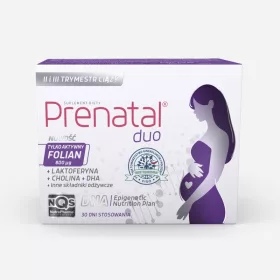   Prenatal Duo Duopack - Supliment pentru Sănătatea Mamei și Dezvoltarea Copilului în Perioada Sarcinii și Alăptării