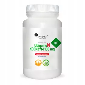   Coenzima Q10 100mg - 100 Capsule - ALINESS: Vitalitate și Energie