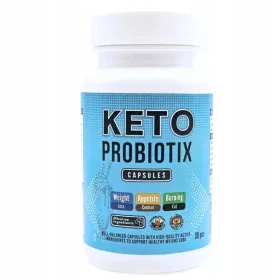  Keto Probiotix - Supliment Natural pentru Reducerea Greutății, 30 Capsule