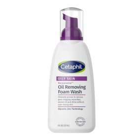   Piană de Curățare Facială Cetaphil DermaControl cu Zinc și Glicerină, 237 ml