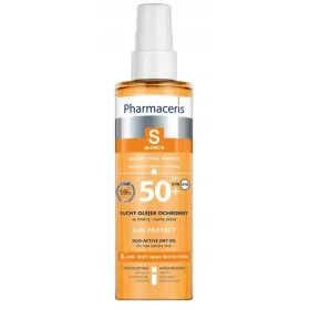   Ulei de Protecție Solară Pharmaceris S SPF 50+, 200 ml - Protecție Înaltă și Aplicare Ușoară