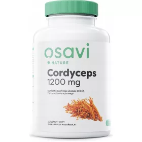   Capsule cu Extract de Cordyceps 1200 mg - Supliment Alimentar Natural