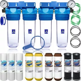   Ansamblu filtru în patru trepte Aquafilter AF-4-FE-ST 3/4″