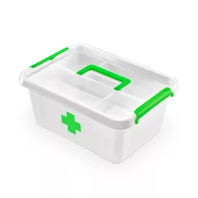   Cutie Medicală pentru Medicamente și Bandaje, Capacitate 12,5 L