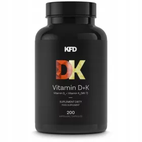   Supliment alimentar Vitamina D3+K2 MK7, 200 capsule de la KFD
