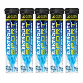   Electrolyte MBM Pharma pentru Sportivi, 100 Tablete Efervescente
