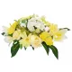 Aranjament Floral pentru Mormânt cu Stabilitate, Producție Manuală din Polonia
