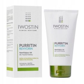   Gel de curățare facială hidratant Iwostin Purritin Rehydrin