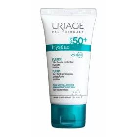   Fluid Solar Uriage Hyseac SPF50 pentru Ten Mixt și Gras, 50ml