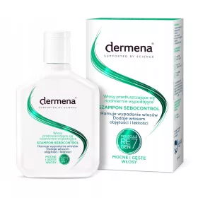   Şampon Dermena Sebocontrol 200ml - Combaterea Căderii și a Sebumului Excesiv