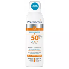   Emulsie Protectoare SPF 50+ Pharmaceris S pentru Bebeluși și Copii, Aplicare 360°, 150 ml