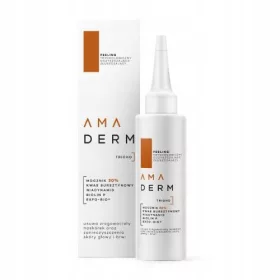   Peeling Keratolitic AMADERM® TRICHO pentru Scalp și Sprâncene, 100 ml - Calmarea Iritatiilor