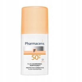   Fluid corector Pharmaceris F SPF 50+ 01 IVORY pentru toate tipurile de piele