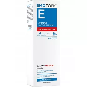   Balsam pentru Controlul Bacteriilor EMOTOPIC 200ml, Potrivit pentru Pielea cu Dermatită Atopică