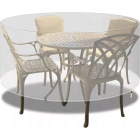   Husă Rotundă Transparentă pentru Mobilier de Grădină 300x90cm