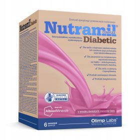   Olimp Nutramil Complex Diabetic - Supliment Nutritiv pentru Diabetici, 6 Plicuri