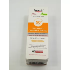   Fluid de Față Eucerin Sun Pigment Control SPF50 - Protecție și Uniformizare