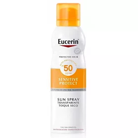   Spray Protector Solar Eucerin Sensitive Protect SPF50, 200ml - Siguran pentru Copii