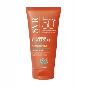   Crem de protecție solară cu efect de fond de ten SVR Sun Secure Blur Teinte Beige Rose SPF 50+, 50ml