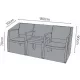 Husă de Protecție Pentru Mobilier de Grădină LifestyleGarden, 180x70cm, Înălțime 90cm